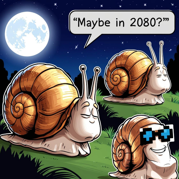 Maybe in 2080 Snail Image